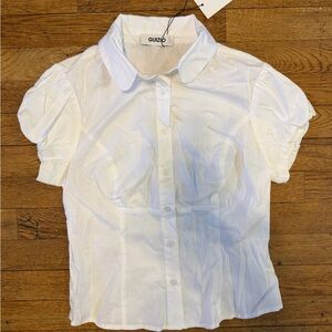 Guizio White Liana top